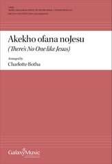 Akekho Ofana NoJesu SATB choral sheet music cover